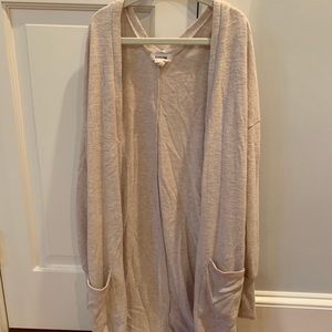 Tan garage cardigan